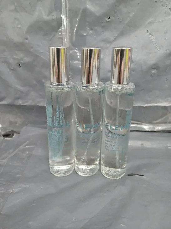 SET OF 3 ELEMIS HAIR AND BODY MIST - 30ML