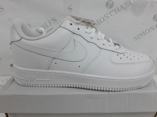 BOXED PAIR OF NIKE AIR FORCE 1 '07 - UK 10