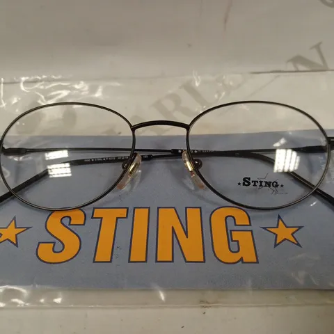 BOX OF APPROX 10 PAIRS OF STING BLACK 4319 GLASSES 