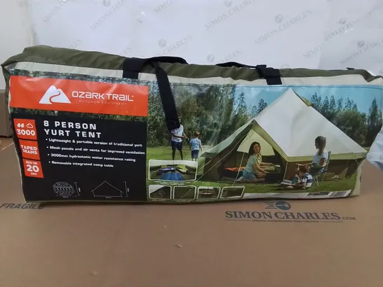 BRAND NEW OZARK TRAIL 8-PERSON YURT TENT