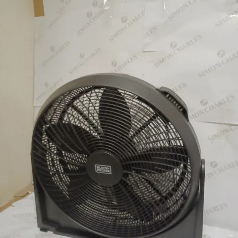 BLACK AND DECKER 2 IN 1 HIGH VELOCITY FAN