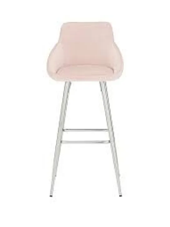 BOXED DAHLIA PINK BAR STOOL  RRP £119.99