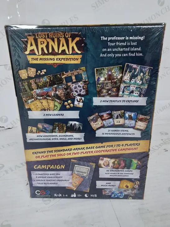 SEALED LOST RUINS OF ARNAK THE MISSING EXPEDITION TABLETOP GAME