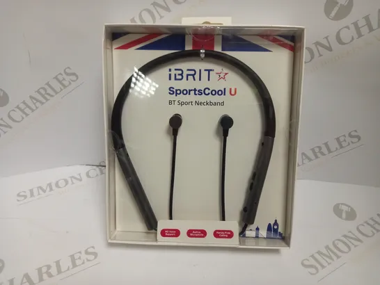 BOXED PAIR OF IBRIT SPORTSCOOL U BT SPORT NECKBAND