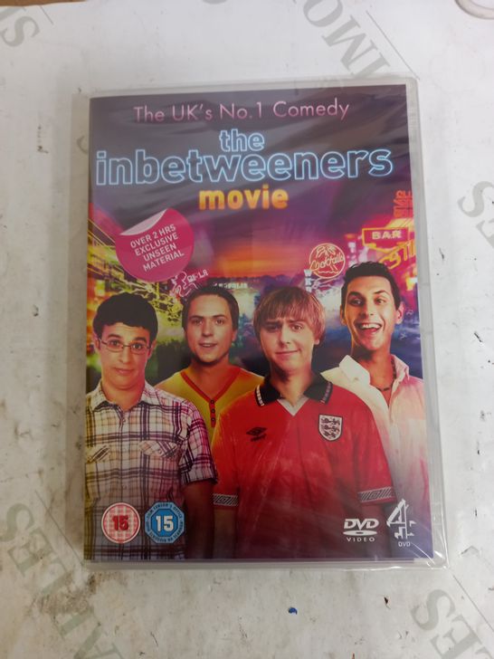 LOT OF APPROX 69 'THE INBETWEENERS MOVIE' DVDS