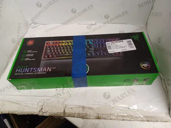 RAZER HUNTSMAN V2 OPTICAL GAMING KEYBOARD 