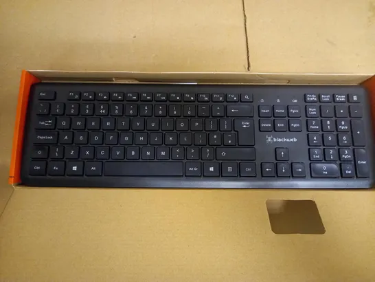 BLACKWEB WIRELESS MEMBRAIN KEYBOARD