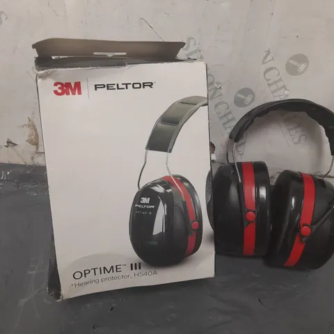 BOXED 3M PELTOR OPTIME III HEARING PROTECTOR