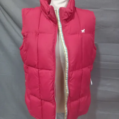 JOULES B EXPRESSO ROBIN PADDED GILET - SIZE 16