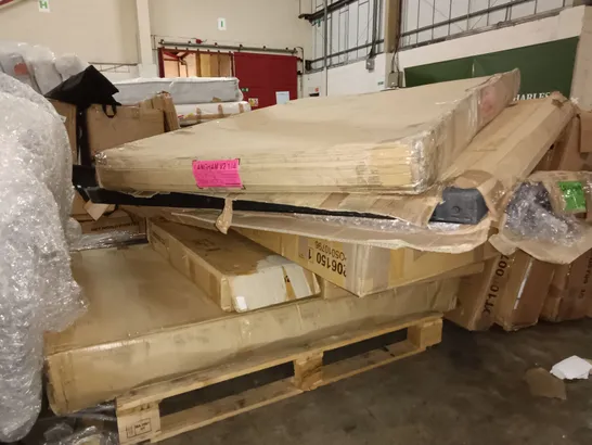 PALLET OF ASSORTED FLAT PACK FURNITURE PARTS 