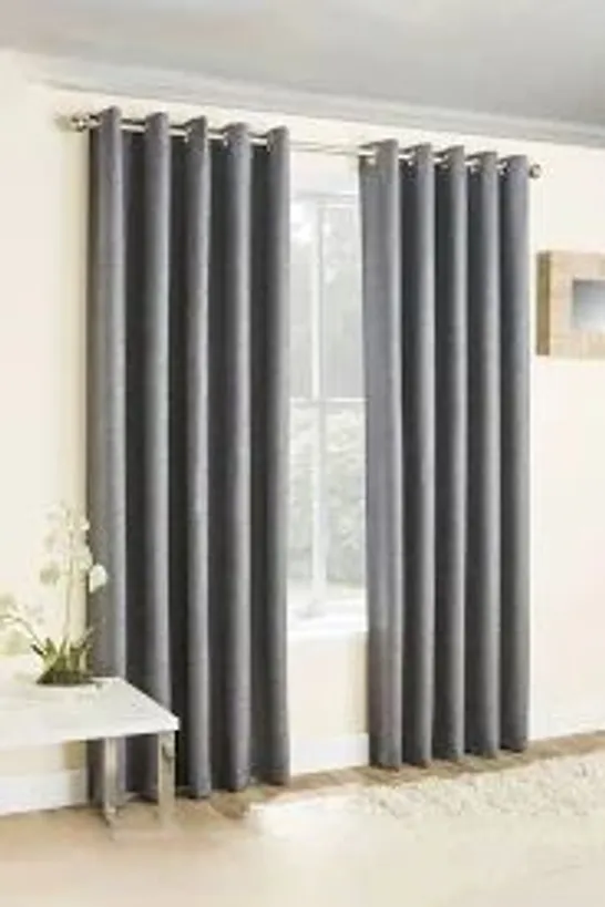 ENHANCED LIVING BLACKOUT CURTAINS APPROX 168 X 183CM