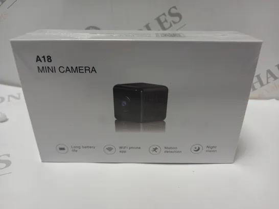 BOXED AND SEALED A18 MINI CAMERA