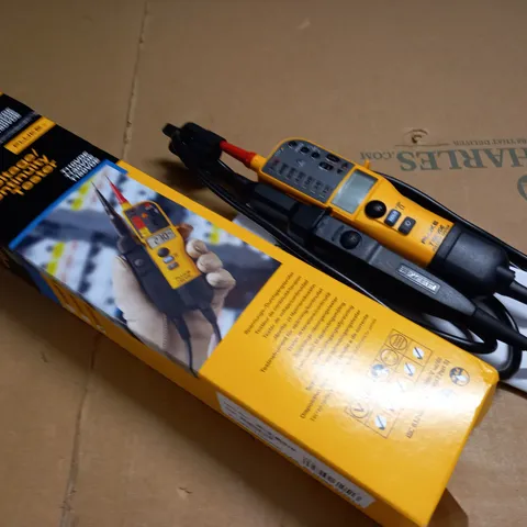 BOXED FLUKE VOLTAGE CONTINUITY TESTER
