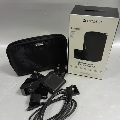 BOXED MOPHIE CHARGE STREAM GLOBAL TRAVEL KIT 