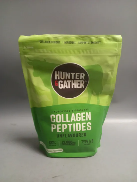 HUNTER & GATHER 400G PACK OF COLLAGEN PEPTIDES - UNFLAVOURED