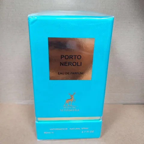 BOXED PORTO NEROLI EAU DE PARFUM MAISON ALHAMBRA 80ML