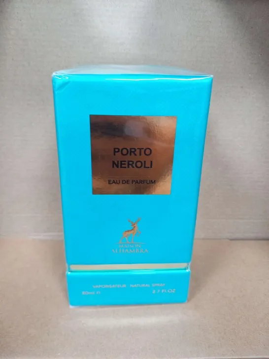 BOXED PORTO NEROLI EAU DE PARFUM MAISON ALHAMBRA 80ML