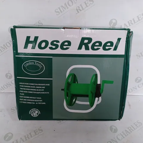 BOXED GARDEN TOOL HOSE REEL