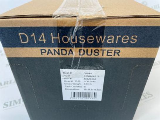 48 BRAND NEW PANDA MICROFIBRE DUSTERS (1 BOX)