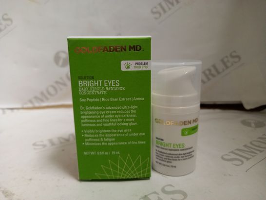 GOLDFADEN MD BRIGHT EYES DARK CIRCLE RADIANCE CONCENTRATE 15ML