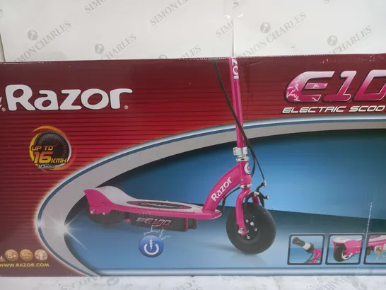 RAZOR POWER CORE E100 SCOOTER - PINK RRP £200