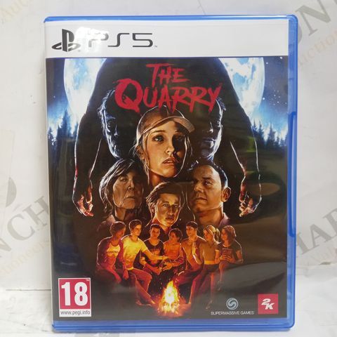 THE QUARRY PLAYSTATION 5 GAME 