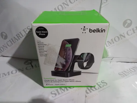 BOXED BELKIN POWER HOUSE CHARGE DOCK APPLE PRODUCTS