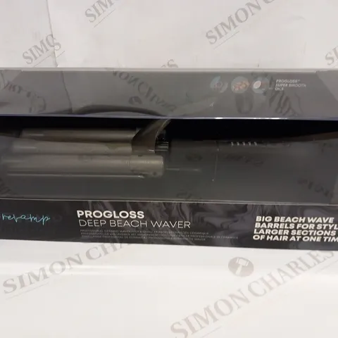 BOXED REVAMP PROGLOSS DEEP BEACH WAVER WV-2000QVD-EU