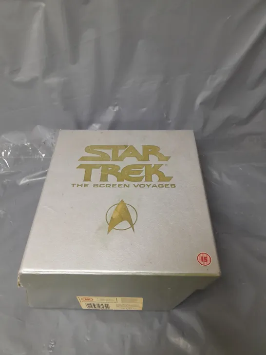 STAR TREK THE SCREEN VOYAGES 6 FILM VHS COLLECTION