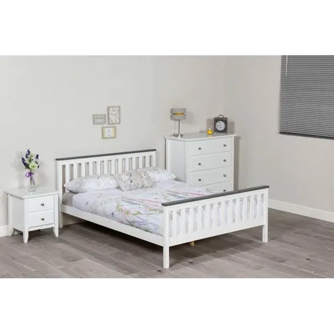 RINCON BED FRAME // SIZE: DOUBLE (2 BOXES)