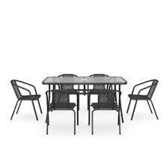 BOXED JYTTE RECTANGULAR 6-PERSON DINING TABLE