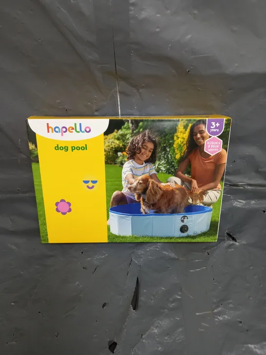 BOX OF 6 HAPELLO DOG POOLS IN BLUE 20CMX80CM