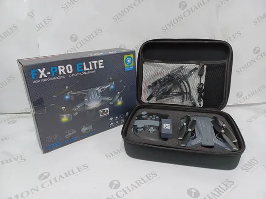 BOXED FX-PRO ELITE HIGH PERFORMANCE RC HD PRO FOLDING DRONE