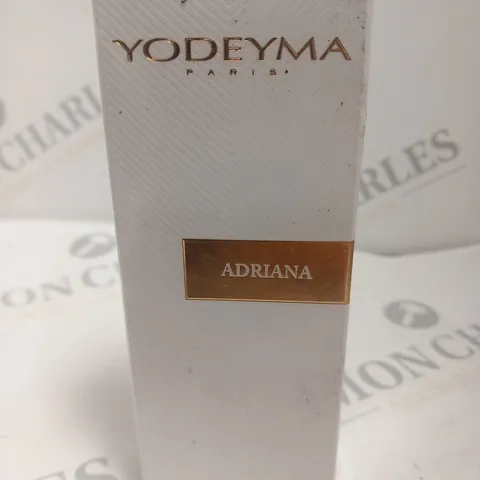 BOXED AND SEALED YODEYMA ADRIANA EAU DE PARFUM 50ML