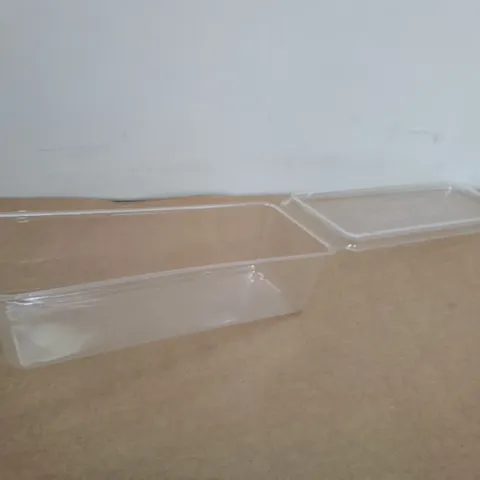 BOX CONTAINING 50 EVORETRO CLEAR PLASTIC PROTECTORS