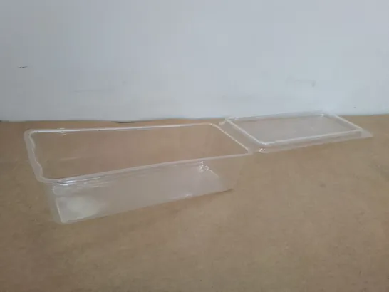 BOX CONTAINING 50 EVORETRO CLEAR PLASTIC PROTECTORS