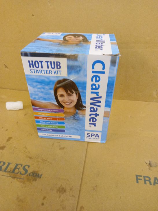 CLEARWATER HOT TUB STARTER KIT RRP £29.99