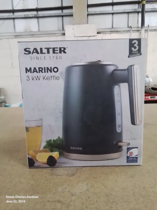 BOXED BRAND NEW SALTZER MARINO 3KW 1.7LITRE KETTLE 