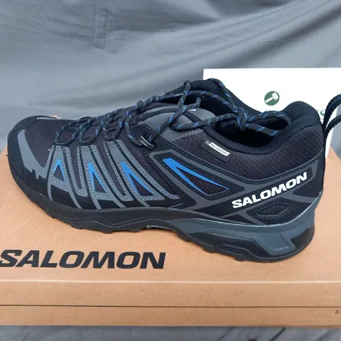 BOXED SALOMON EXVANTAGE CSWP BLACK/MAGNET/DELFT OUTDOOR PLEIN AIR SIZE  9