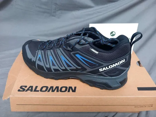 BOXED SALOMON EXVANTAGE CSWP BLACK/MAGNET/DELFT OUTDOOR PLEIN AIR SIZE  9