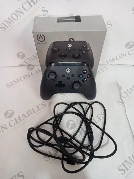 BOXED XBOX POWER A WIRED CONTROLLER