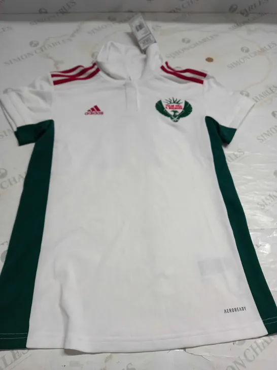 ADIDAS FOOTBALL POLO SHIRT SIZE S