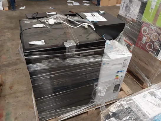 PALLET OF APPROXIMATELY 4 UNPROCESSED RAW RETURN RUSSELL HOBBS WHITE GOODS AND AIR CONDITONERS TO INCLUDE;