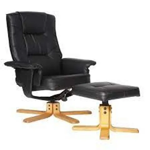 DRAKE RECLINER CHAIR AND FOOTSTOOL - COLLECTION ONLY 