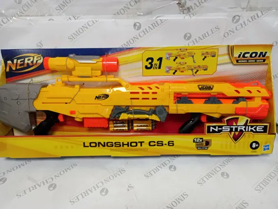 BOXED NERF ICON SERIES LONGSHOT CS-6