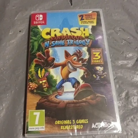 CRASH BANDICOOT N-SANE TRILOGY FOR NINTENDO SWITCH