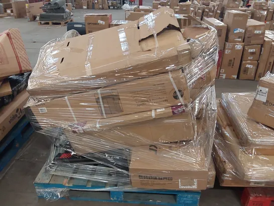 PALLET OF ASSORTED FURNITURE PARTS AND CONSUMER GOODS 