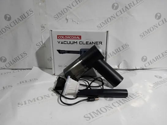 BOXED COLORCORAL CAR VACUUM CLEANER 