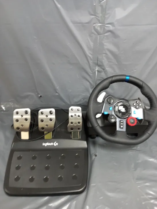 PLAYSTATION LOGITECH G29 RACING WHEEL AND PEDALS