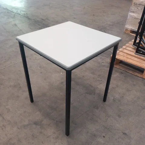 60CM X 60CM GREY SQUARE TABLE